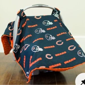Chicago Bears baby carrier car seat cover